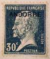 Pasteur with overprint