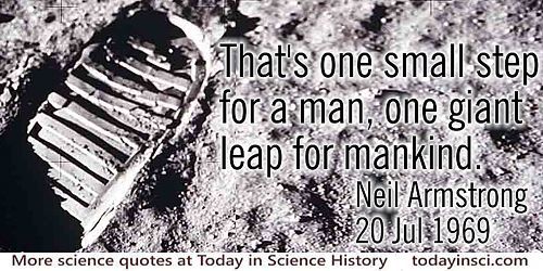 Neil Armstrong quote One small step