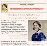 Florence Nightingale Quotations Page thumbnail