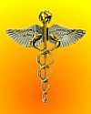 Thumbnail of the Caduceus, the symbol of medicine
