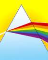 Thumbnail illustration of a prism breaking white light into a spectrum of colors