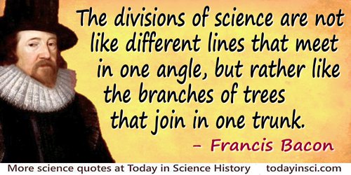 Sir Francis Bacon Quotes - 143 Science Quotes - Dictionary of Science ...