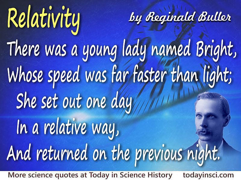 A. H. Reginald Buller quote There was a young lady named Bright