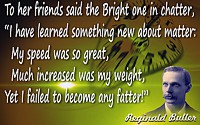 A. H. Reginald Buller quote To her friends said the Bright one in chatter