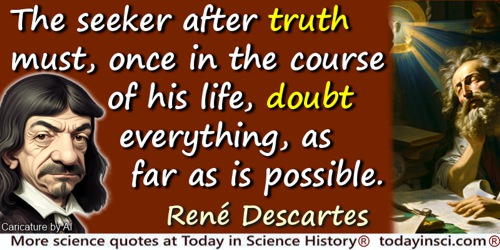 rene descartes quotes on math