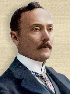 William Duddell. Colorization © todayinsci