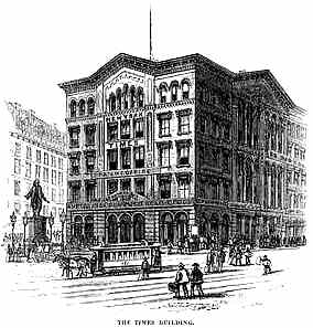 New York Times Building 1871