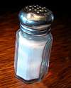 Thumbnail photo of table salt shaker