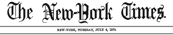 Unearthing A Mastodon - NYT - 8 Jul 1879