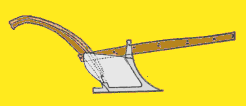 Newbold Plow - cast iron plow by Charles Newbold