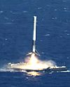 Thumbnail - First rocket landed on ship at sea
