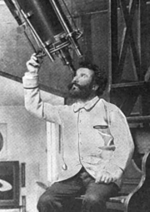 Flammarion at his Telescope