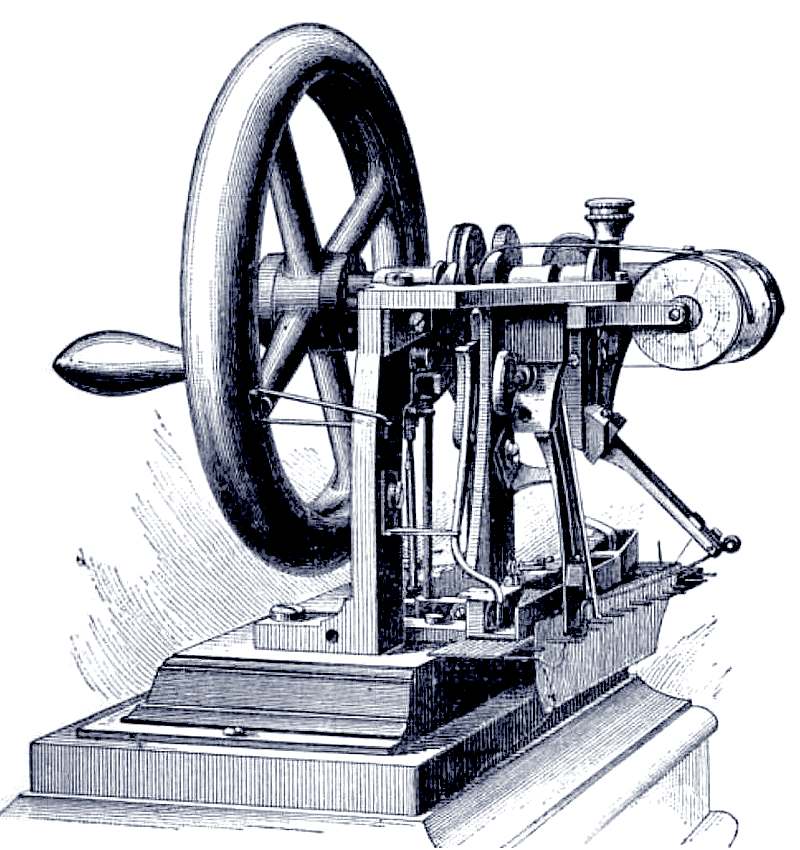 The First Howe Sewing Machine