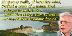 Artificial Intelligence quote: Sir Barnes Wallis, of inventive mind,