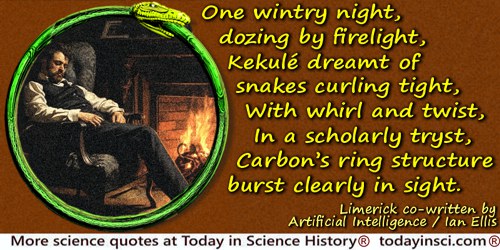 Artificial Intelligence quote: One wintry night, dozing by firelight