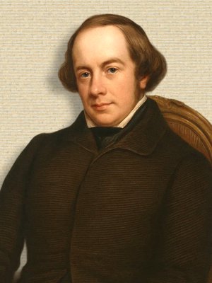Robert Kane, seated, upper body facing front. Orig b/w engraving colorized with sora A.I. (250924)