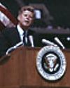 Thumbnail - President Kennedy gives famous space speech