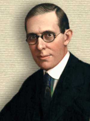 Portrait of Charles Kettering, head and shoulders, facing forward