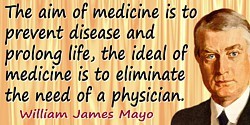 Ashley Montagu quote The aim of medicine