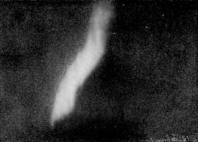 Auroral Band, 1 Feb 1892, photographed by Dr. Brendel