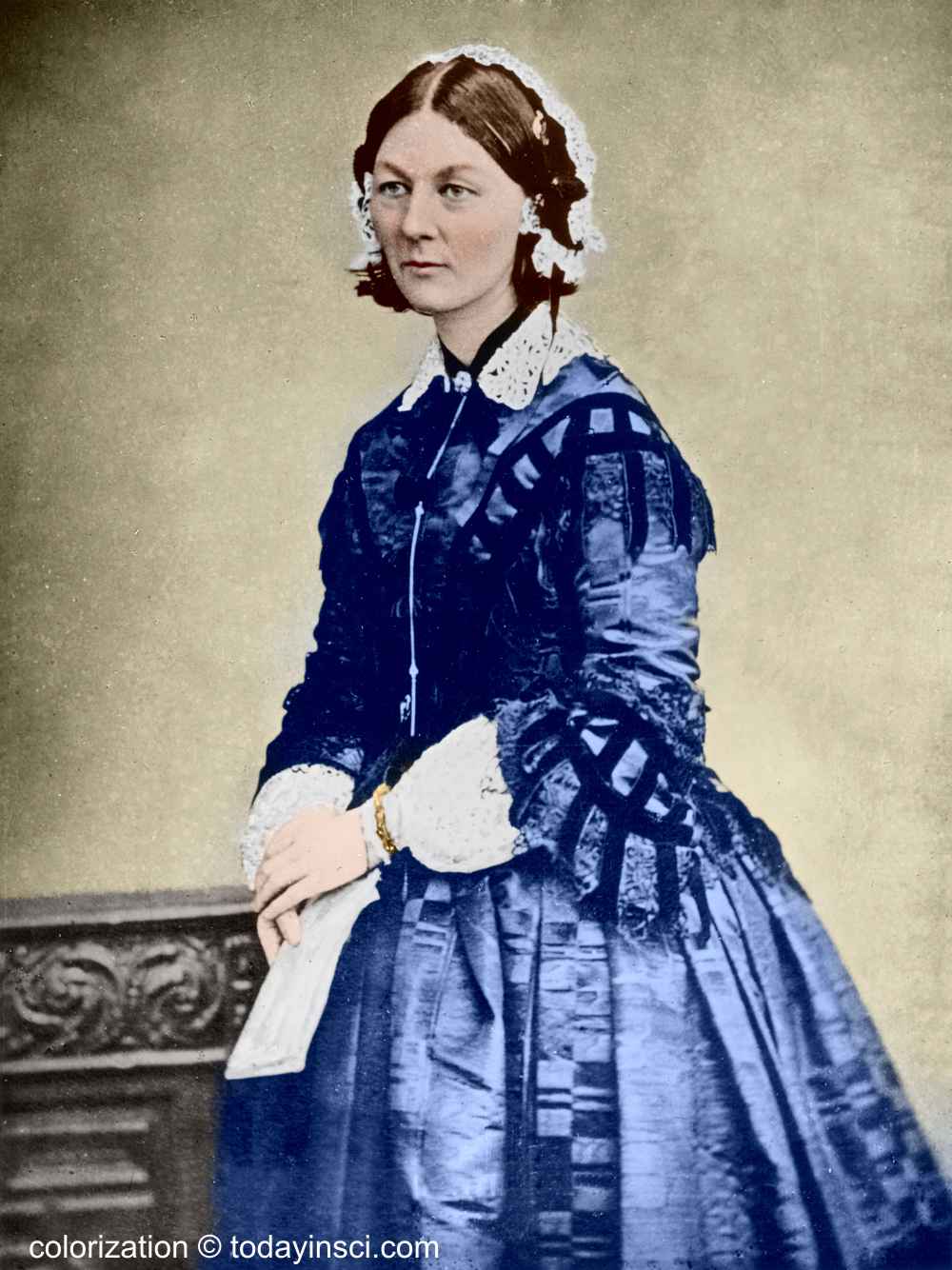 Florence Nightingale Large Picture Color Full Length Florence Nightingale Large Picture Color Full Length