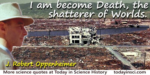 Image result for Oppenheimer , scientists know sin