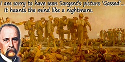 William Osler quote: It haunts the mind like a nightmare