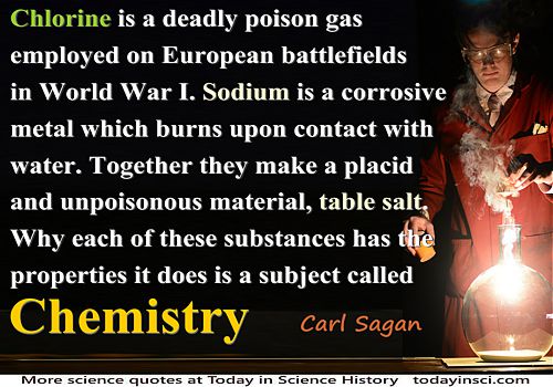 Chemistry Quotes - 355 quotes on Chemistry Science Quotes 