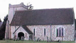 The Church of St. Mary's, Selborne, where Gilbert White was curate
