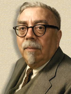 Norbert Wiener head&shoulders facing front. Original b/w colorized with sora A.I. (251125)